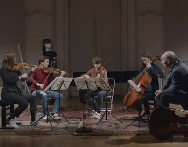 Photo of content String Quartet No. 52 in E♭ major, Op. 64, No. 6, 2nd and 3rd movement de Joseph Haydn