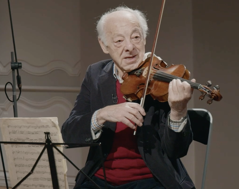 György Pauk 's masterclass about Mozart's Concerto No. 5