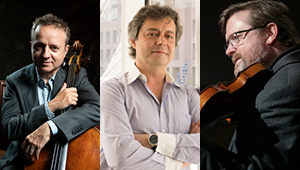 Photo of Marc Coppey, Martin Beaver and Fabio Bidini
